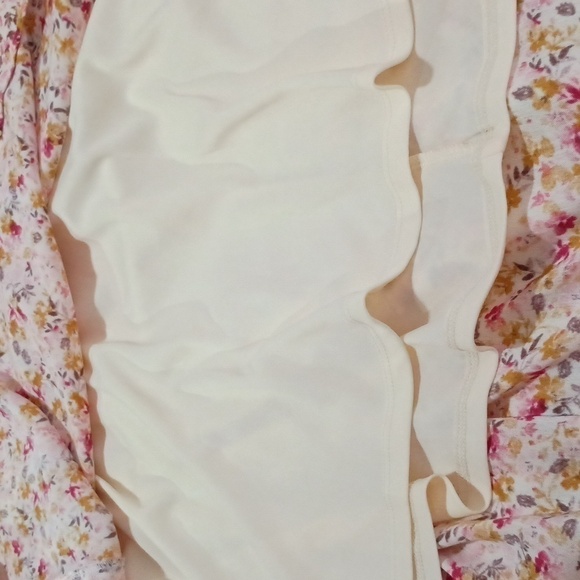 Torrid NWT Floral Elastic Waist Tea Length Skirt Size 2 equivalent to an 18-20 - Picture 6 of 12